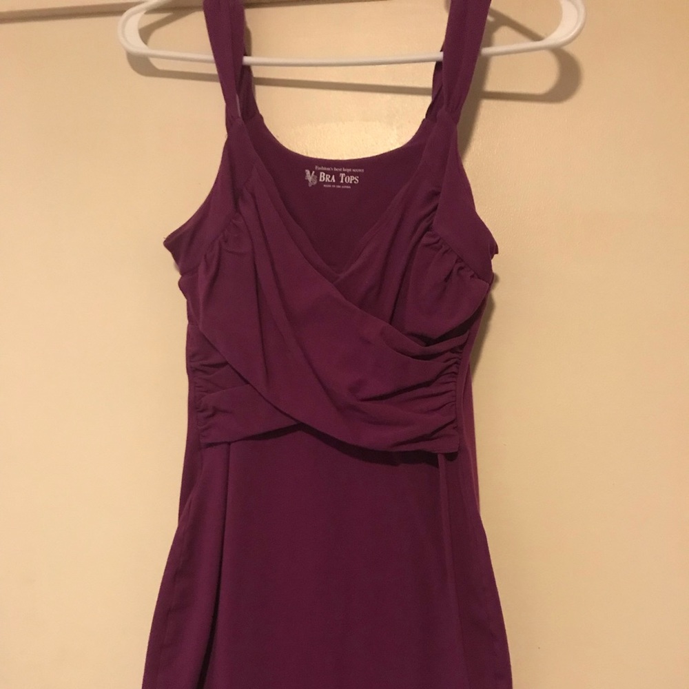 Victoria’s Secret bra top dress. Small. Purple.